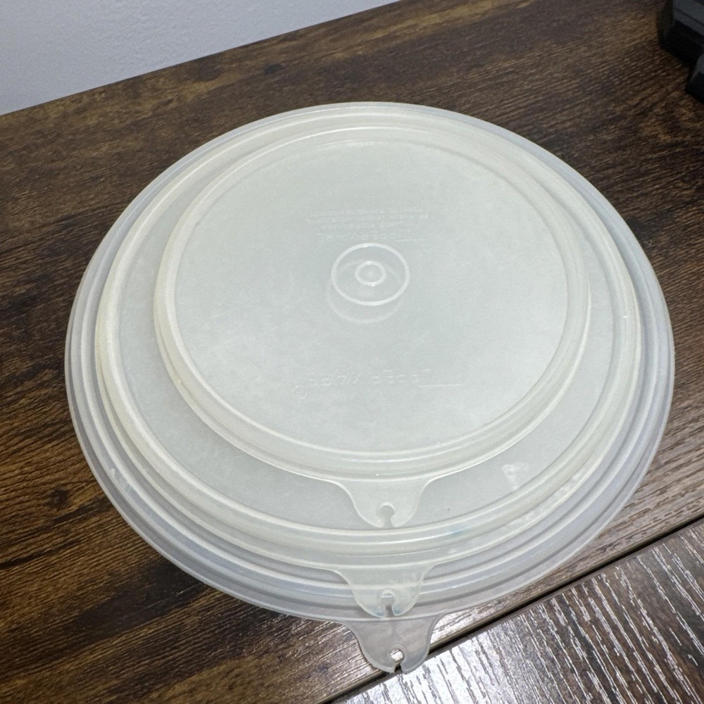 VTG 1950s TUPPERWARE WONDERLIER Bowls Pastel Color 234 235 236 w Lids USA Fair‎ - Picture 16 of 16